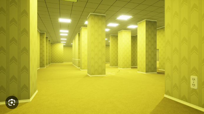 Backrooms horror maze cover